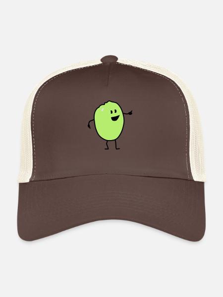 quince - Casquette trucker  - marron/beige - Devant