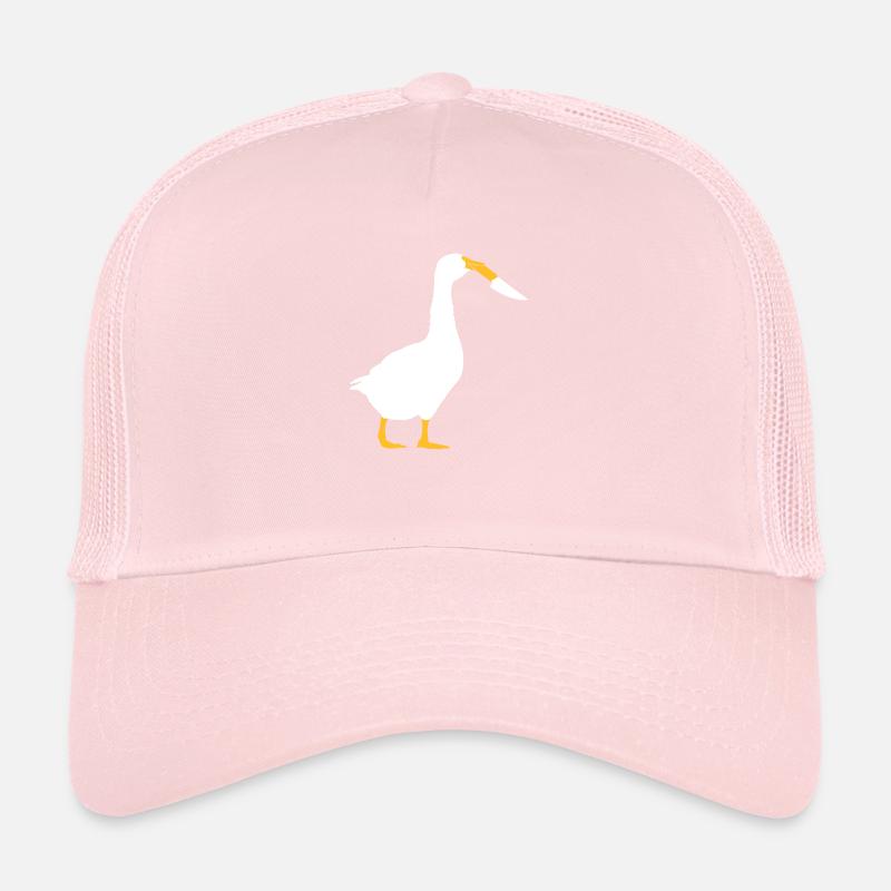 Gefährliche bewaffnete Gans Trucker Cap