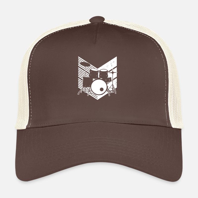 Schlagzeug Drumming Drummer Jungen Mädchen Trucker Cap