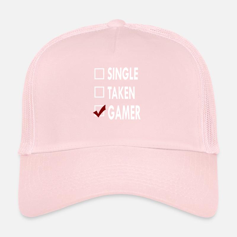 SINGLE GAMER Casquette trucker 