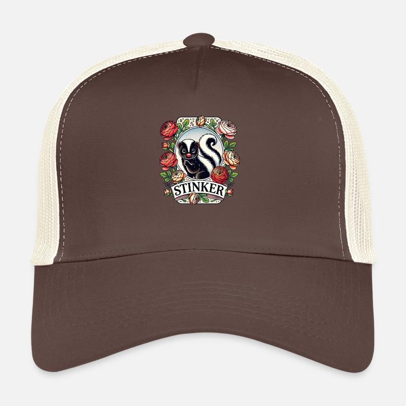 Mouffette puante Casquette trucker 