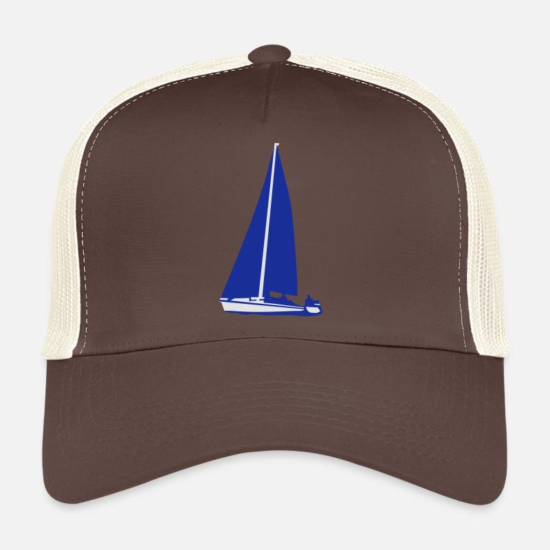 sailboat, sailing Trucker Cap