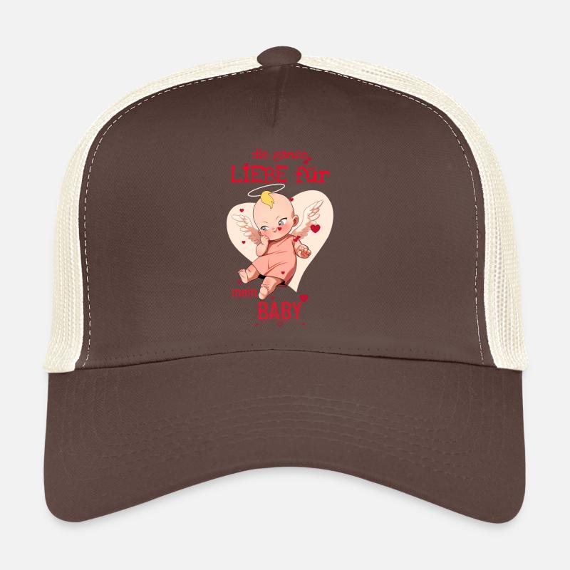 Tout l’amour pour mon bébé Casquette trucker 