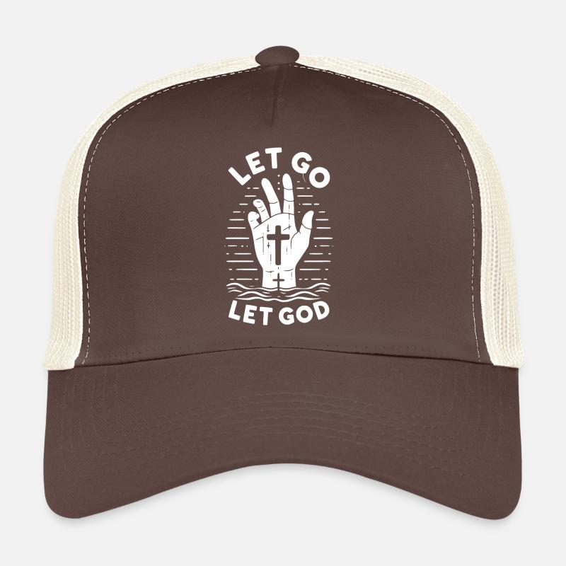 Lass los, lass Gott Trucker Cap
