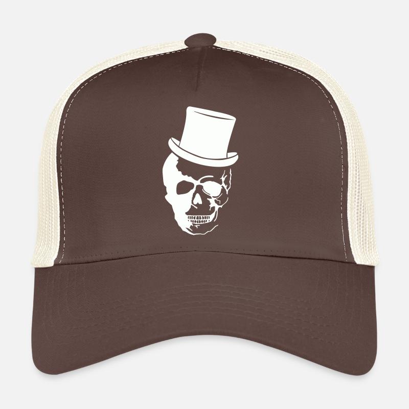 Cylindre de crâne Casquette trucker 