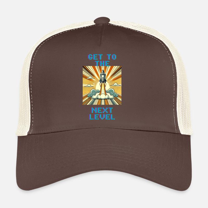 get to the next level Trucker Cap