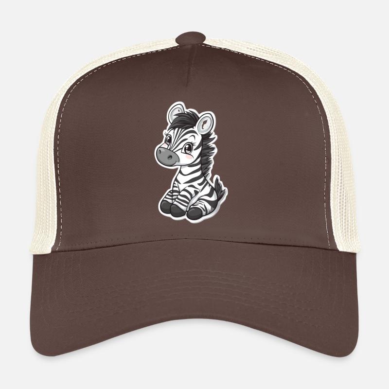 Zebra Trucker Cap