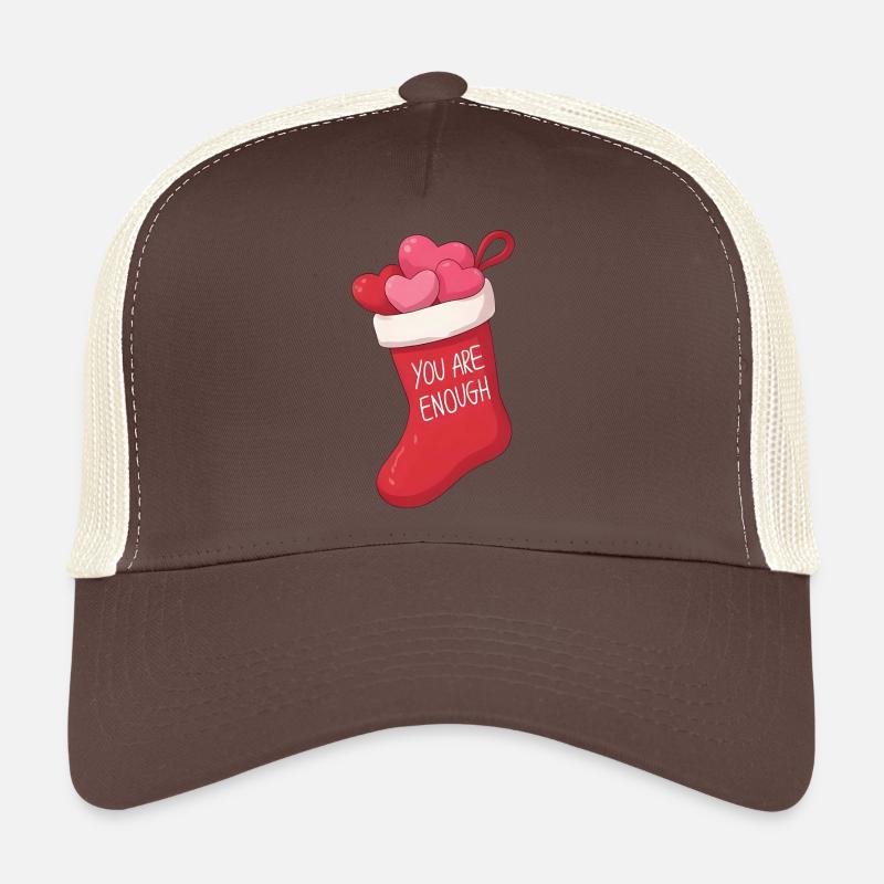 Bas de Noël Anime, Vous Êtes Suffisant Casquette trucker 