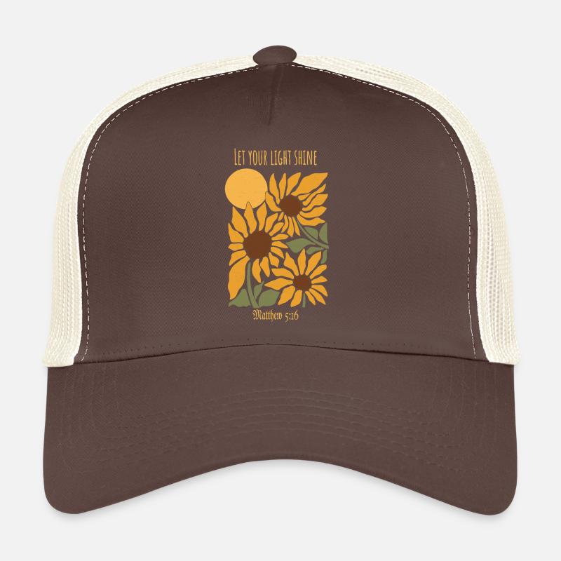 Lass dein Licht leuchten – Matthäus 5,16 Trucker Cap