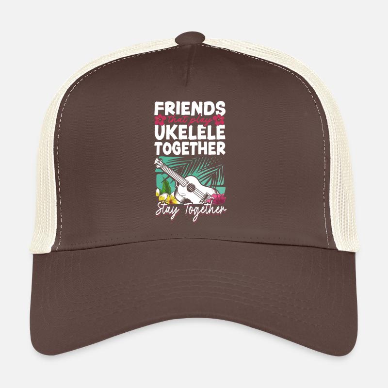 Amis du ukulélé hawaïen Casquette trucker 