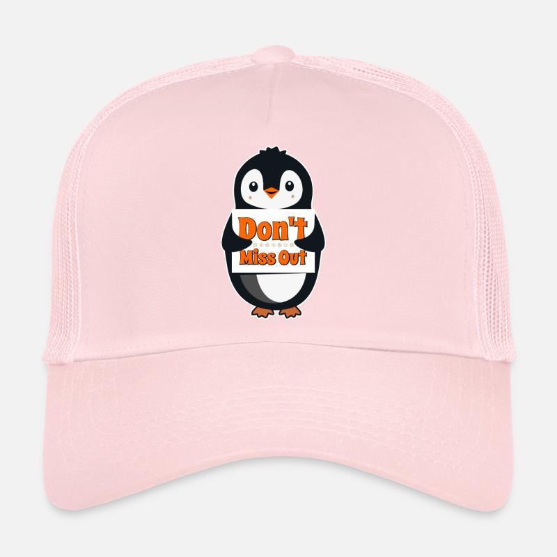 Panneau Pingouin : Ne manquez pas l’occasion Casquette trucker 