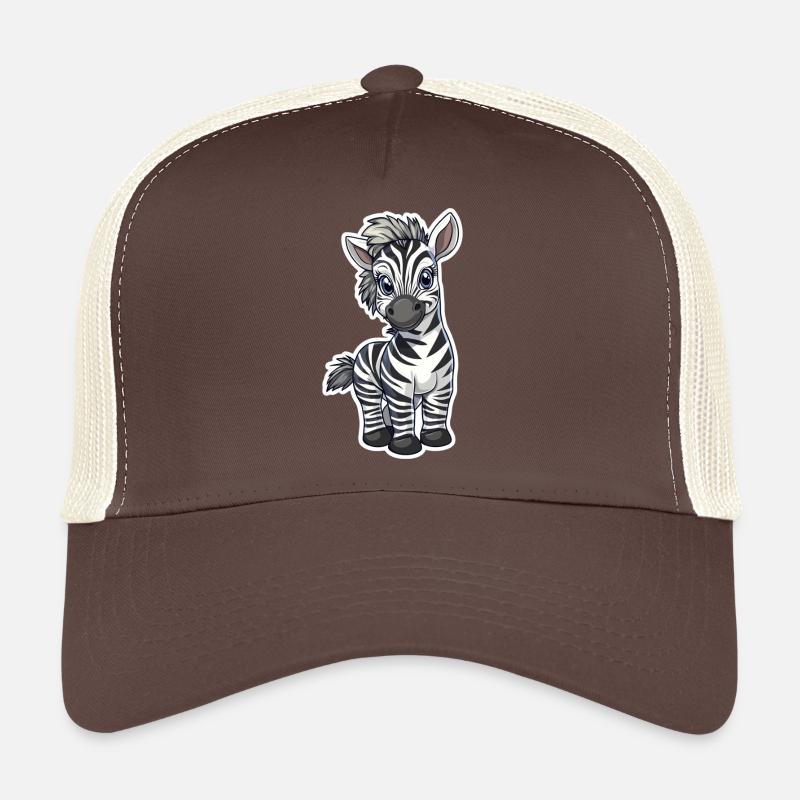 Zebra Trucker Cap