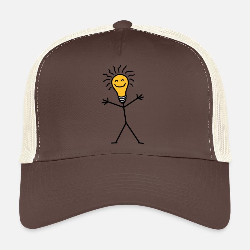Light Bulb Trucker Cap
