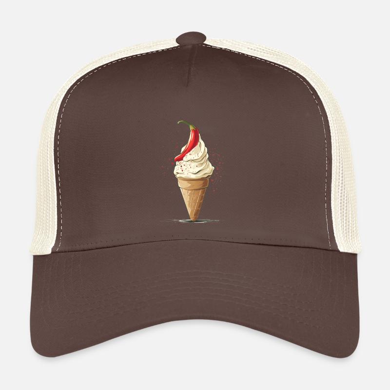 CREME GLACE ETE SOLEIL VACANCE PLAGE Casquette trucker 