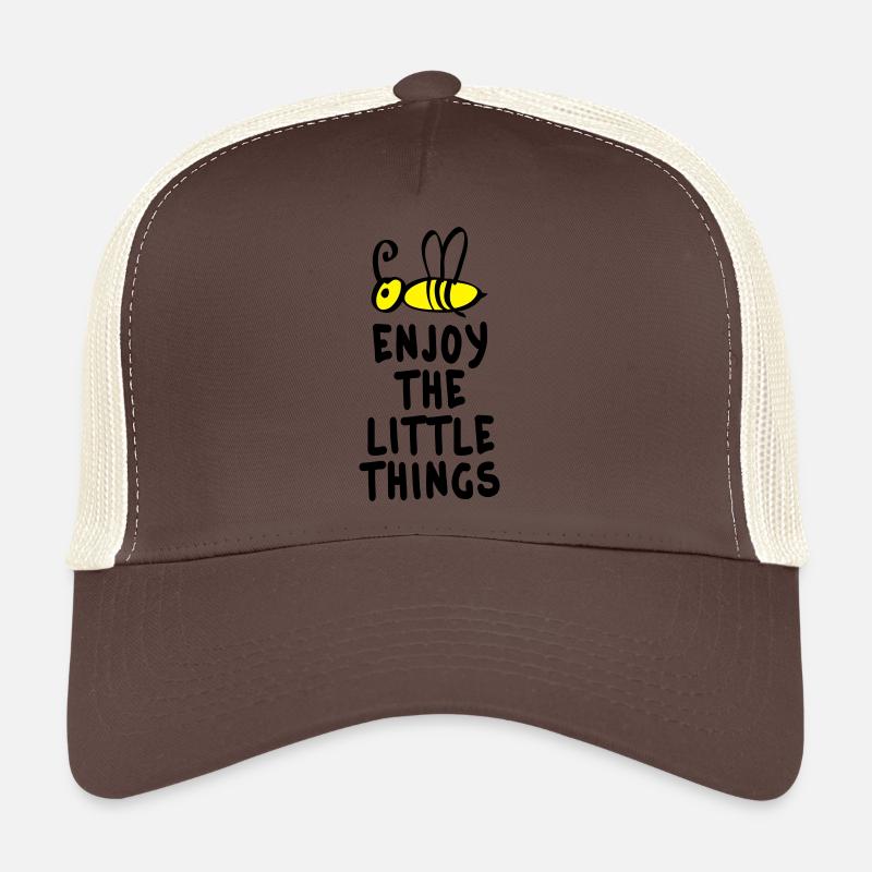enjoy the little things 2c Casquette trucker 