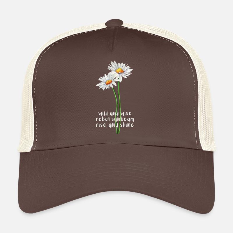 Rebel sunbeam - Trucker Cap - brown/beige