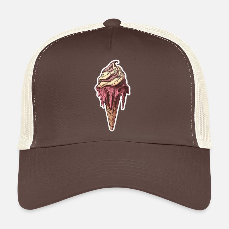 Eiscreme Eis Trucker Cap