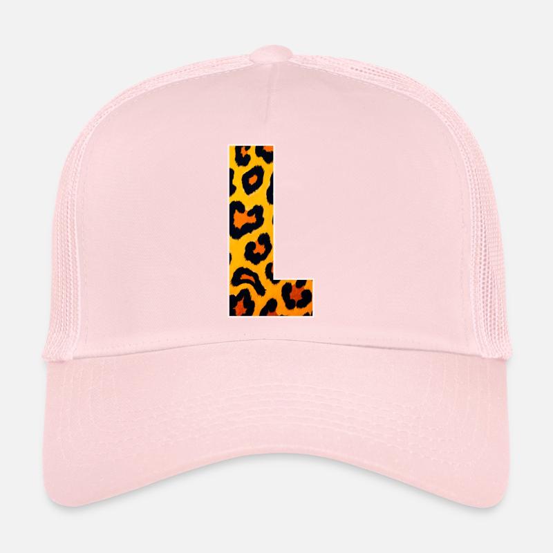 Conception des coins imprimés léopards Casquette trucker 
