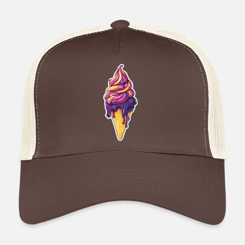 Eiscreme Eis Trucker Cap