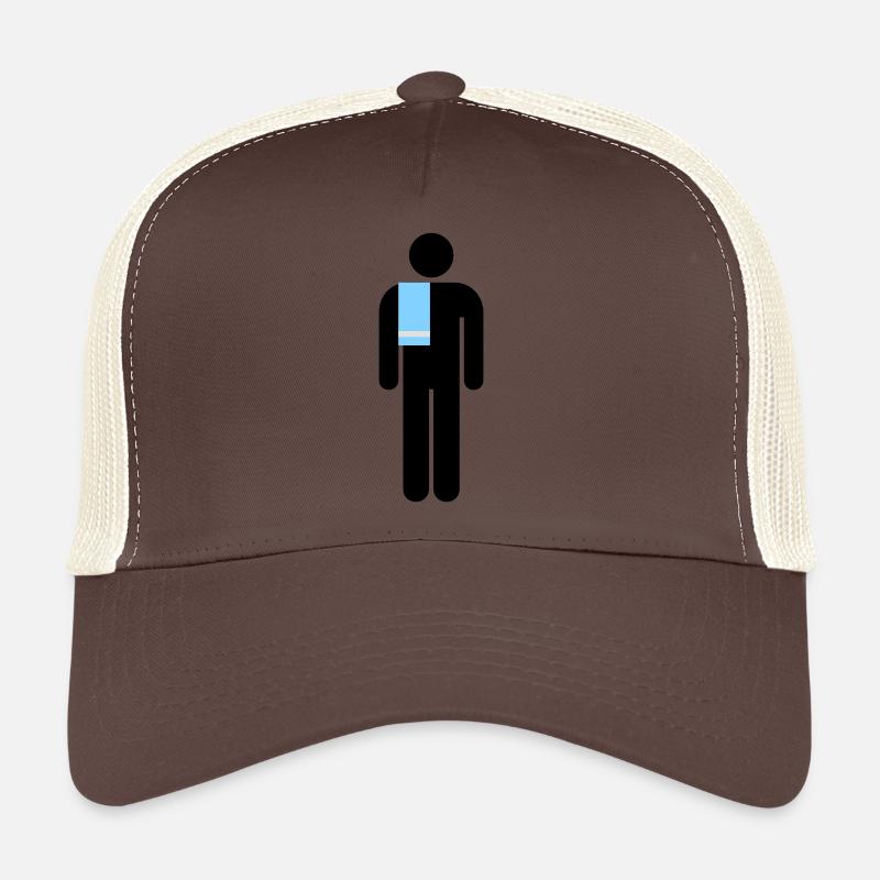 Guide de l'auto-stoppeur de protéger - Casquette trucker  - marron/beige