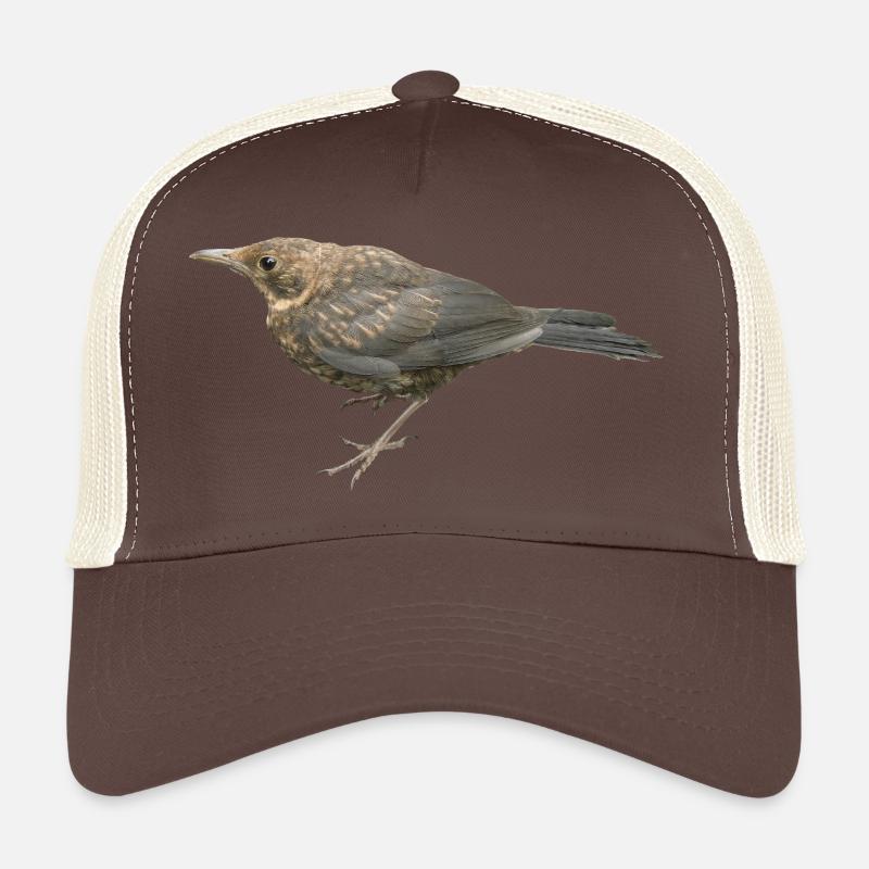 Merle Jeune Oiseau Casquette trucker 