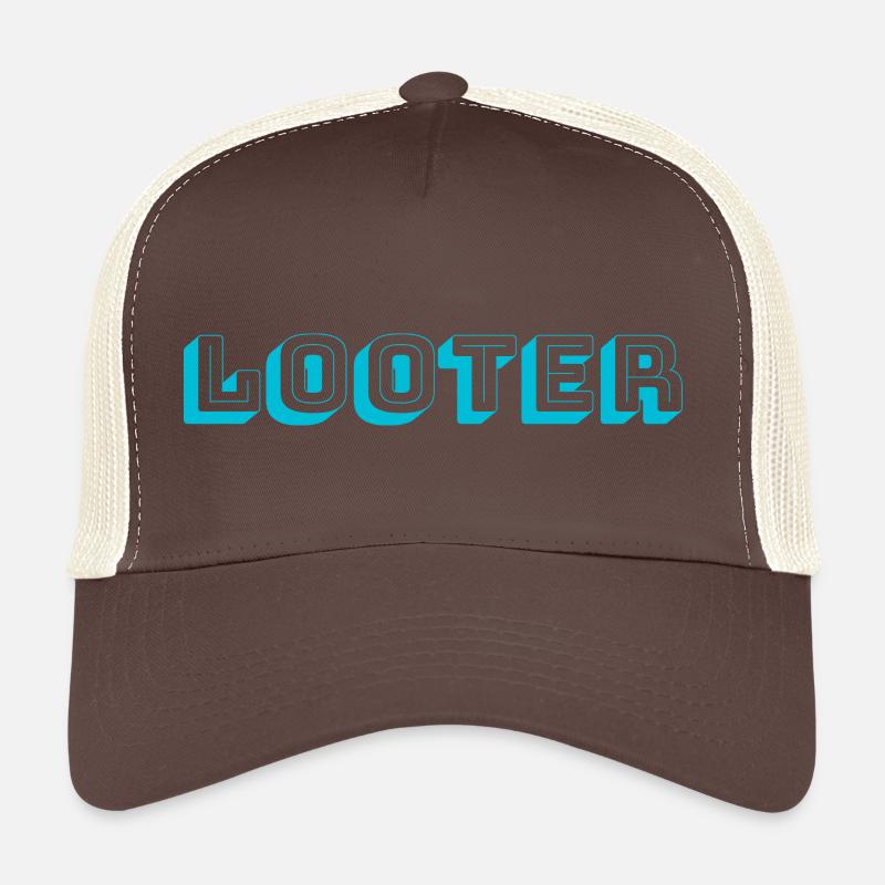 Looter - Trucker Cap - Braun/Beige