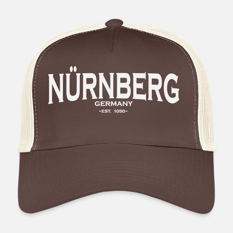 Nürnberg - Trucker Cap - Braun/Beige