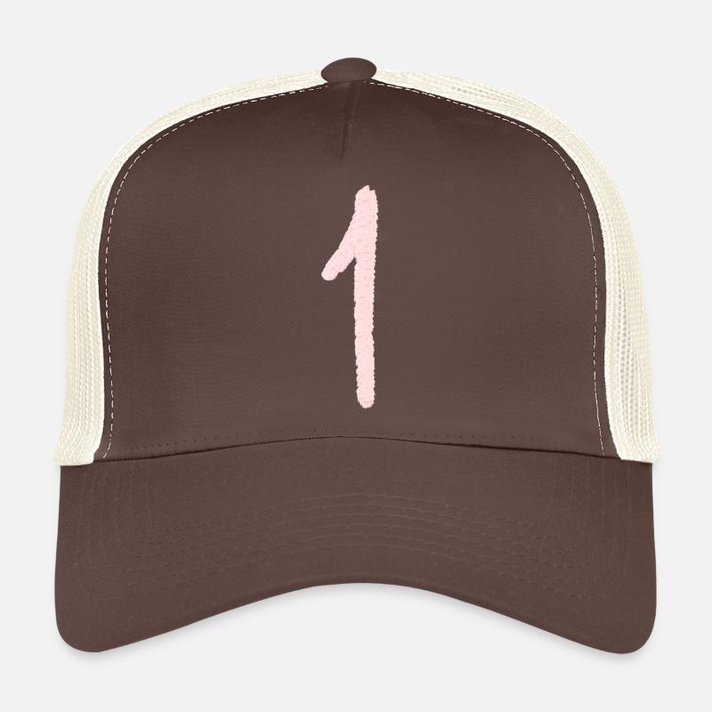 Figure 1 - Trucker Cap - brown/beige