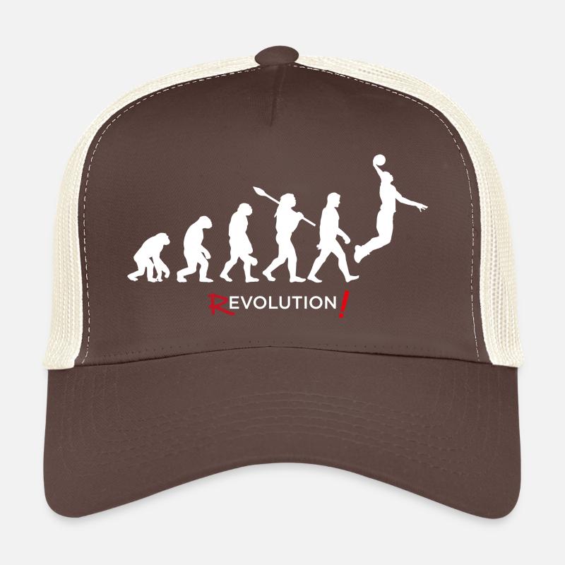 Revolution - Evolution Man with Fun Twist 2 Trucker Cap