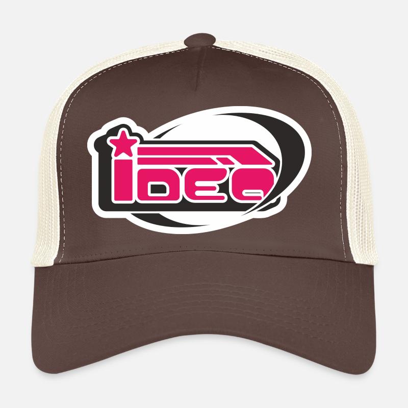 Die Idee von y2k - Trucker Cap - Braun/Beige