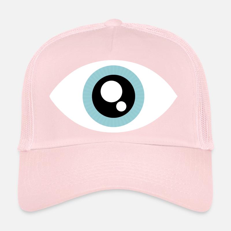 Aqua Eye Minimal Circle Casquette trucker 