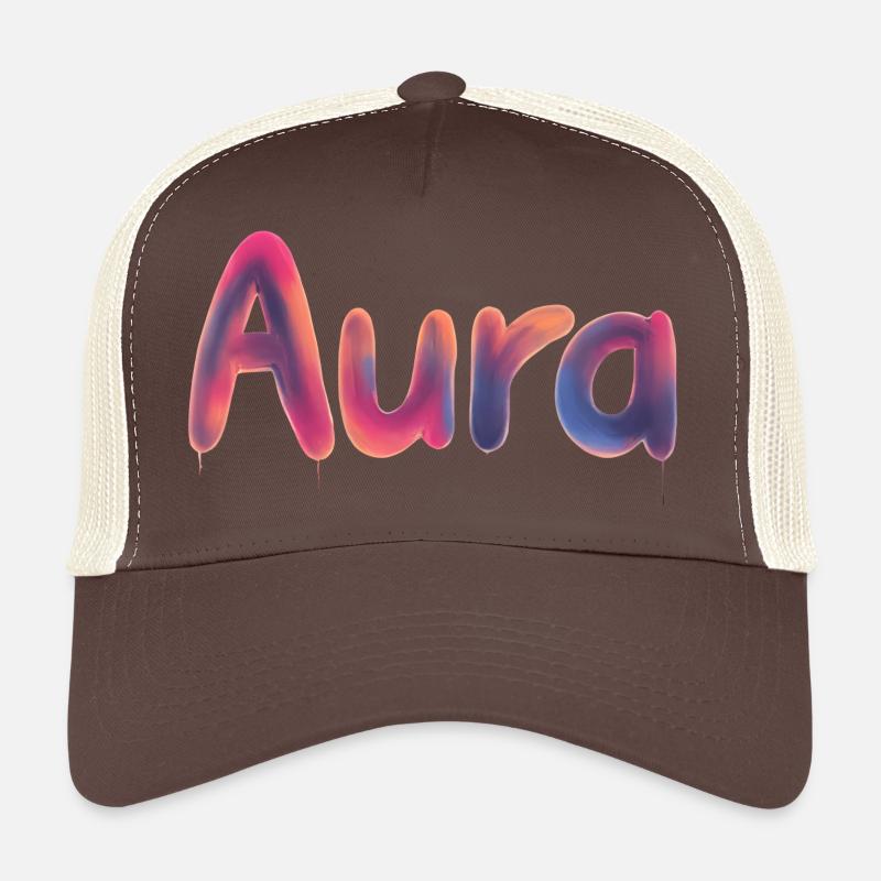 Aura - Trucker Cap - brown/beige
