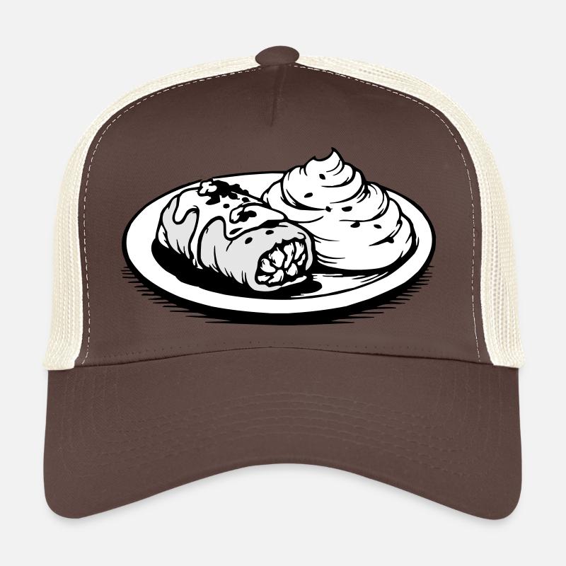 Wrap de chou Golubzi avec purée de pommes de terre Casquette trucker 