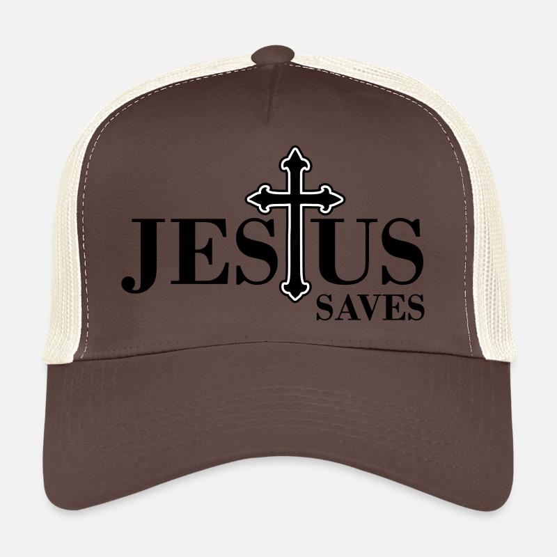 Jésus sauve Casquette trucker 