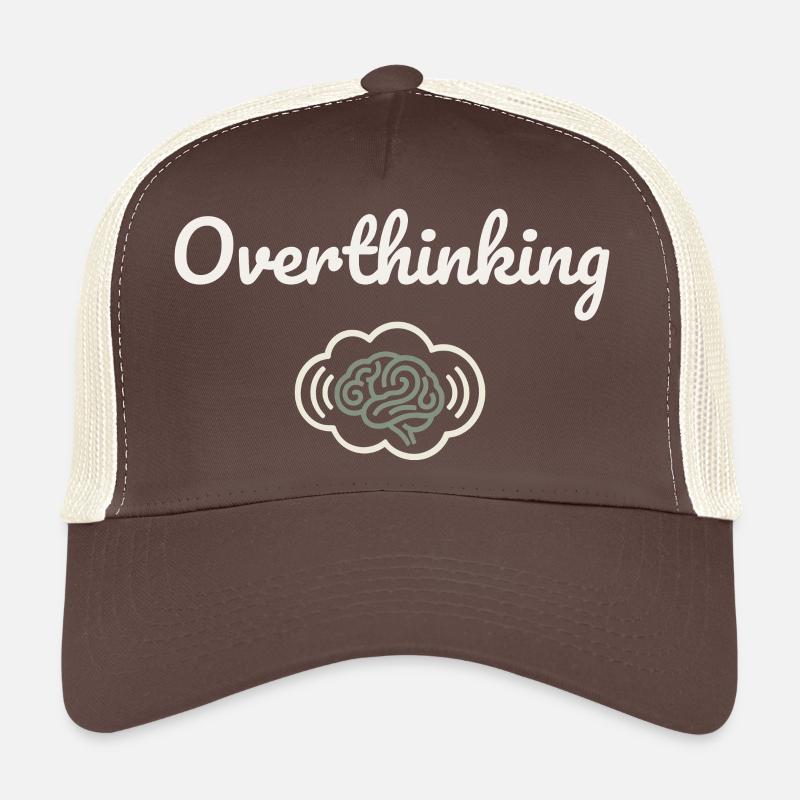 Overthinking Gehirnwolke Trucker Cap
