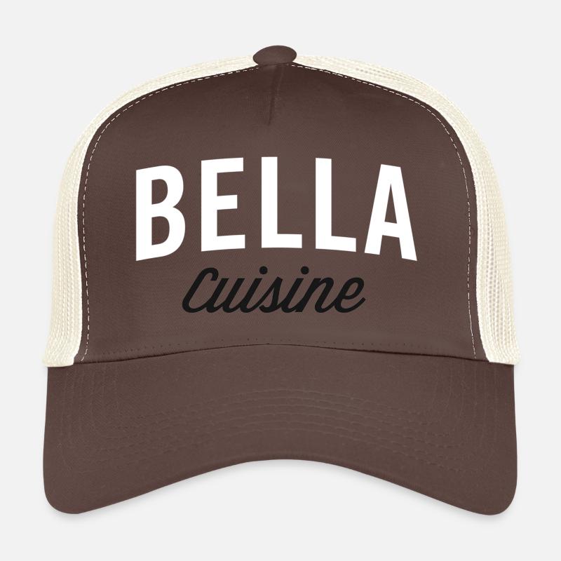 Bella Kitchen Typography Trucker Cap