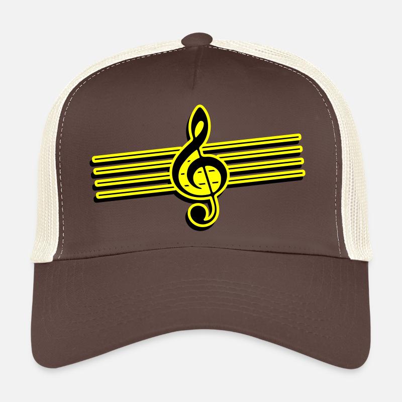 Musique de l’icône de clé Casquette trucker 