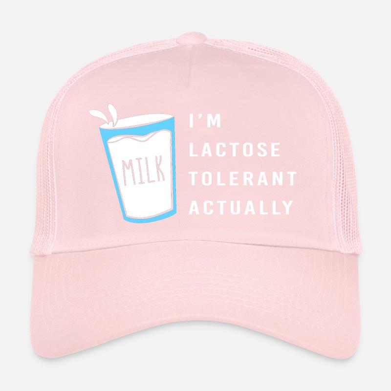 Flatulence au lactose au lait Casquette trucker 