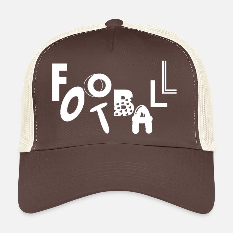 Leopardendruck-Lebensmittelbuchstaben Trucker Cap