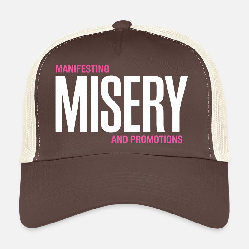 Manifeste de la misère Tee Casquette trucker 
