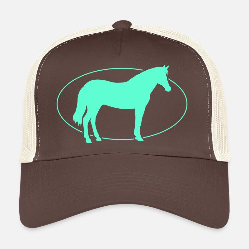 Pferd Cheval Casquette trucker 