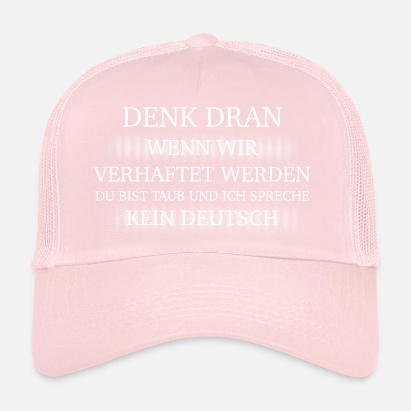 Arrested White Trucker Cap