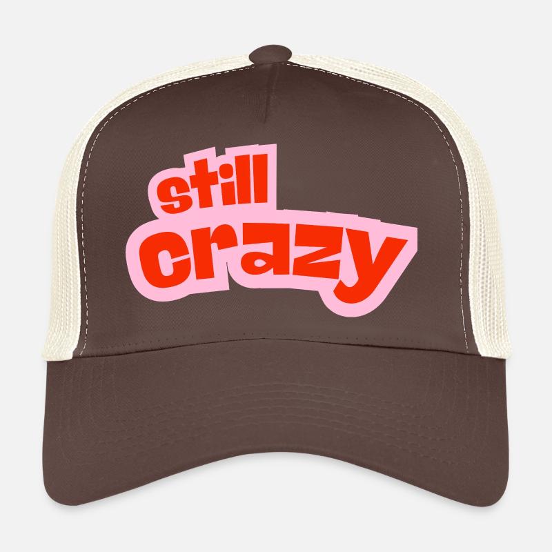 still crazy - Trucker Cap - Braun/Beige