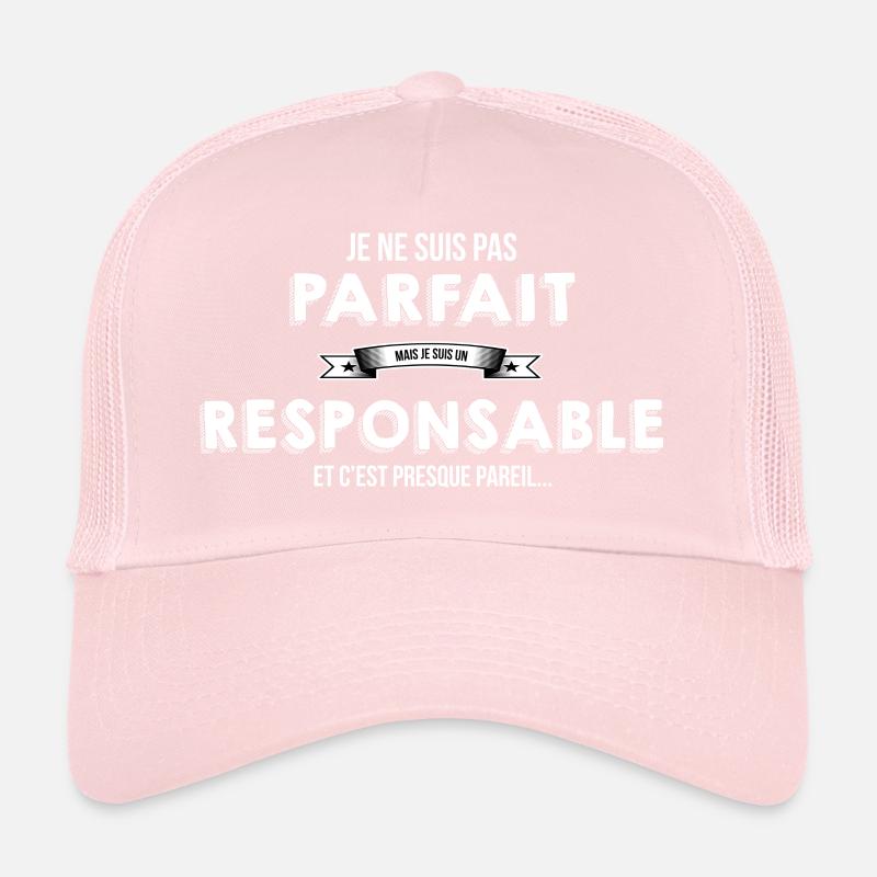Responsable Casquette trucker 