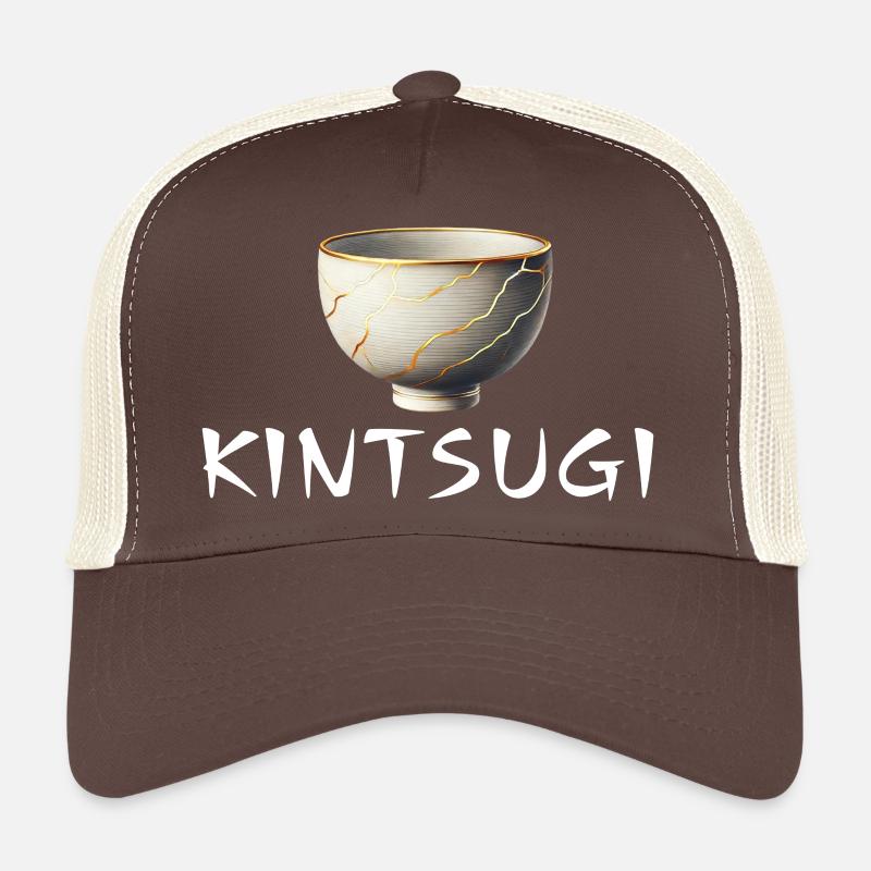 Kintsugi Art (white) Trucker Cap