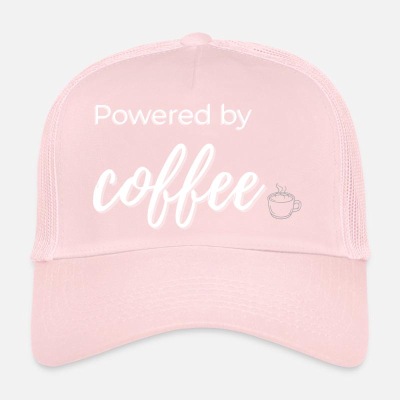 Powered by Coffee Casquette trucker 
