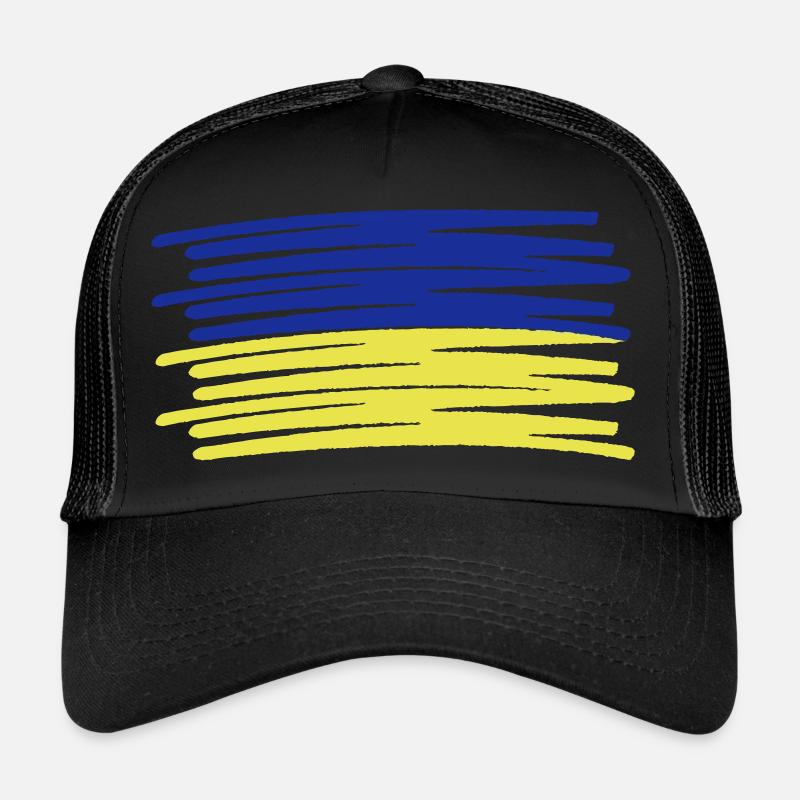 Ukraine Stroke Coup de pinceau Casquette trucker 