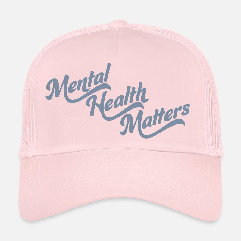 la santé mentale compte citation Casquette trucker 