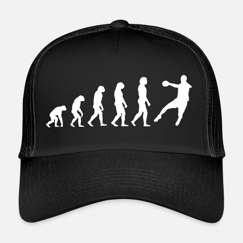 Evolution Handballer - Trucker Cap - Schwarz/Schwarz