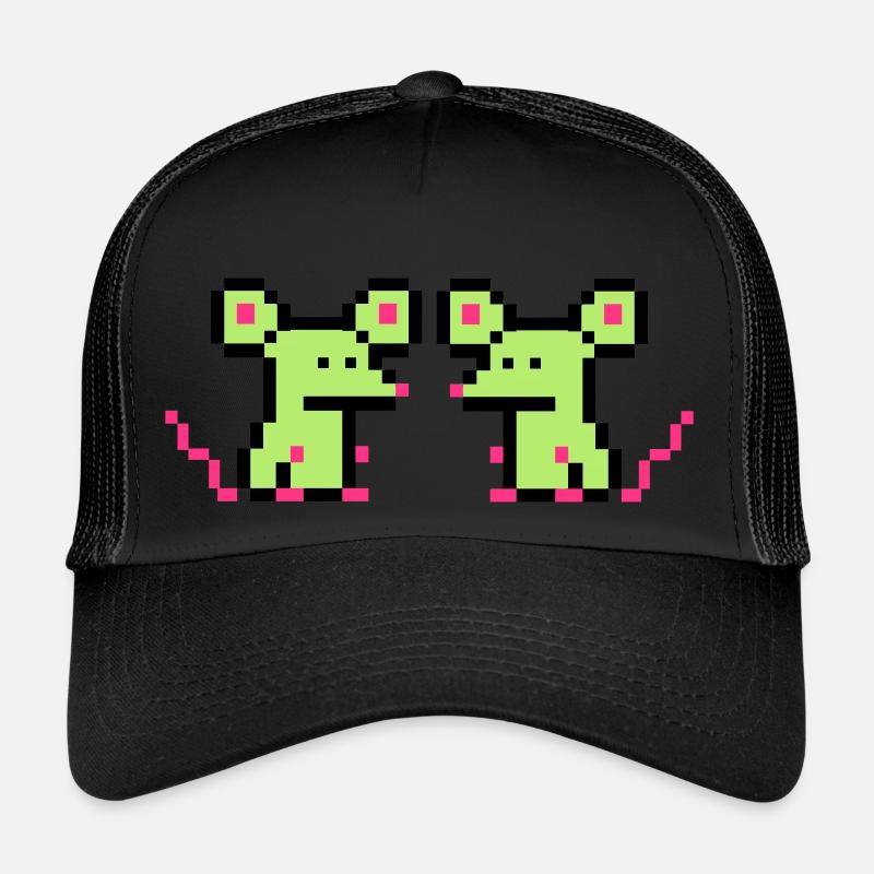 pixel mäuse Trucker Cap